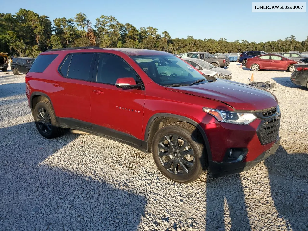 2020 Chevrolet Traverse Rs VIN: 1GNERJKW5LJ298067 Lot: 75499544