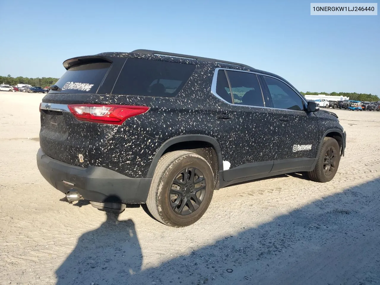 2020 Chevrolet Traverse Lt VIN: 1GNERGKW1LJ246440 Lot: 76250994