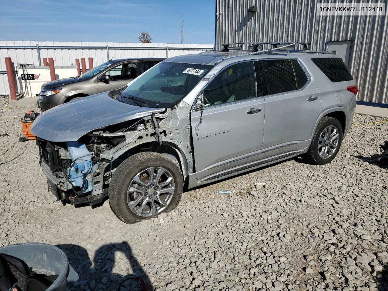 2020 Chevrolet Traverse Premier VIN: 1GNEVKKW7LJ112448 Lot: 76377144