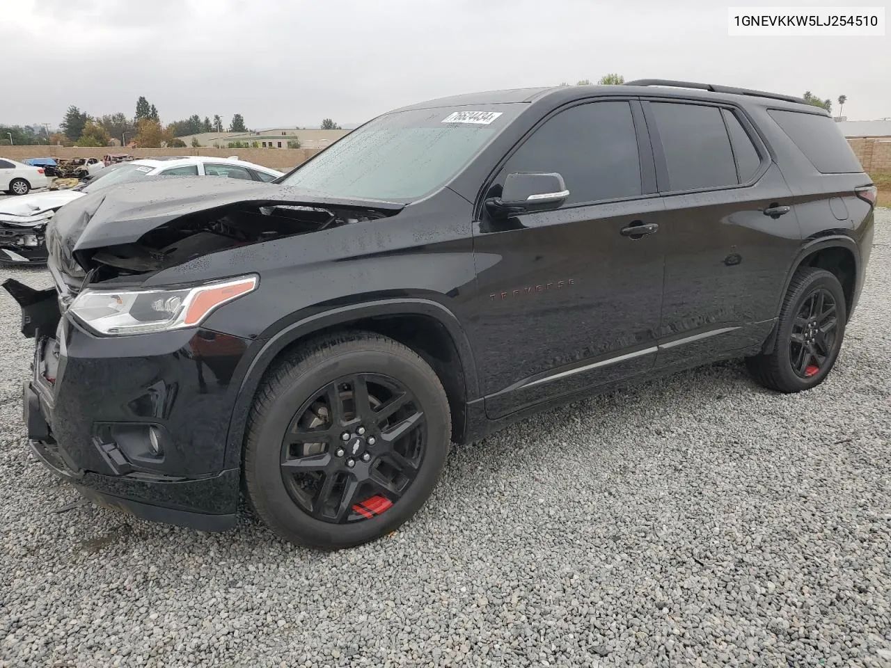 2020 Chevrolet Traverse Premier VIN: 1GNEVKKW5LJ254510 Lot: 76624434