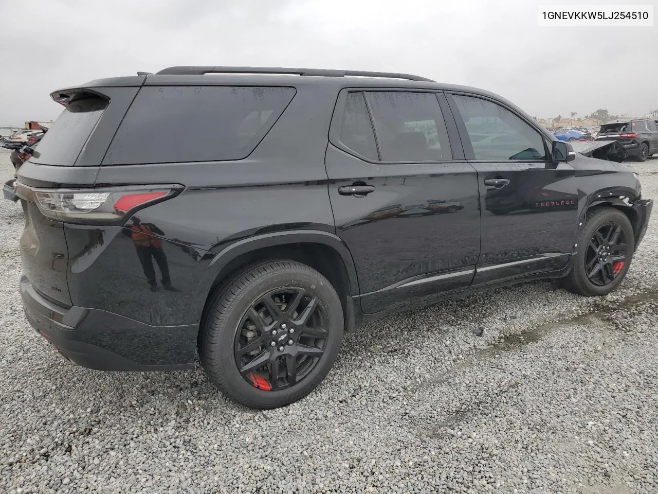 2020 Chevrolet Traverse Premier VIN: 1GNEVKKW5LJ254510 Lot: 76624434