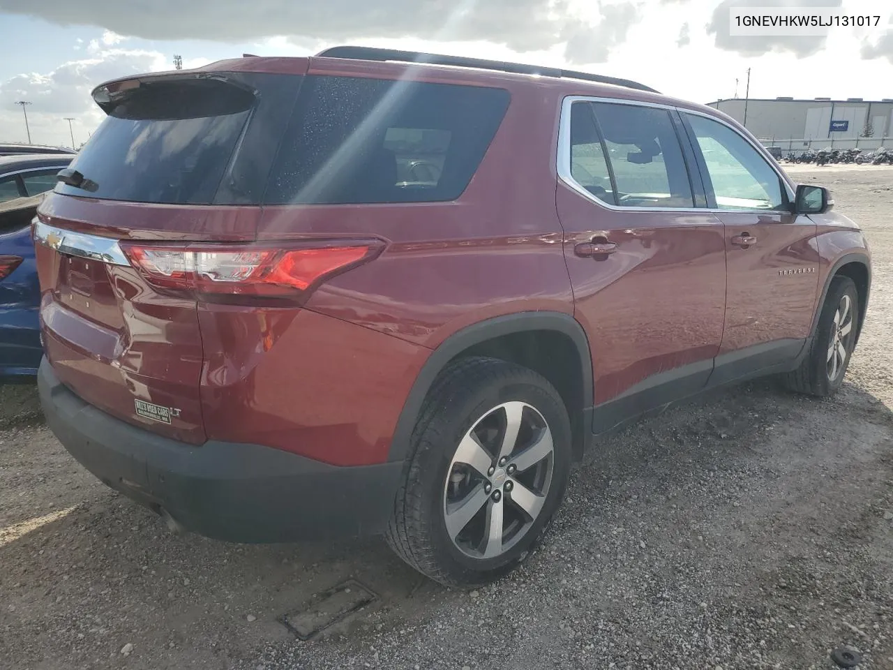 2020 Chevrolet Traverse Lt VIN: 1GNEVHKW5LJ131017 Lot: 76885864