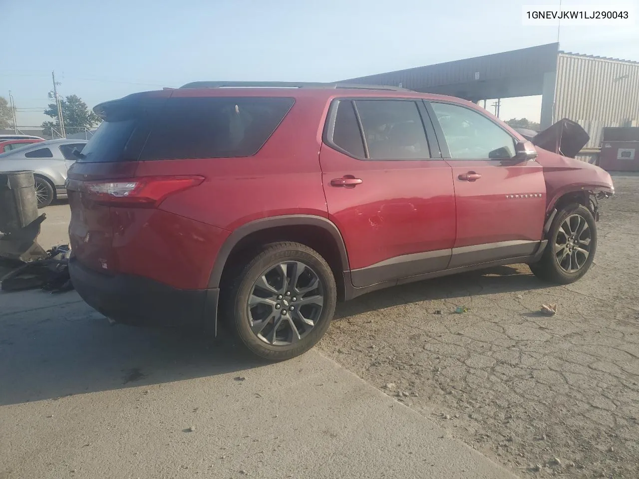 2020 Chevrolet Traverse Rs VIN: 1GNEVJKW1LJ290043 Lot: 76986704