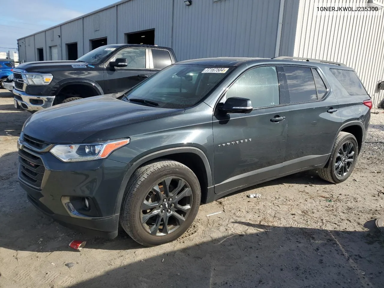 2020 Chevrolet Traverse Rs VIN: 1GNERJKW0LJ235300 Lot: 77167504