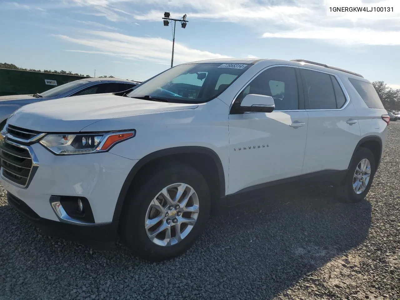 2020 Chevrolet Traverse Lt VIN: 1GNERGKW4LJ100131 Lot: 77955314