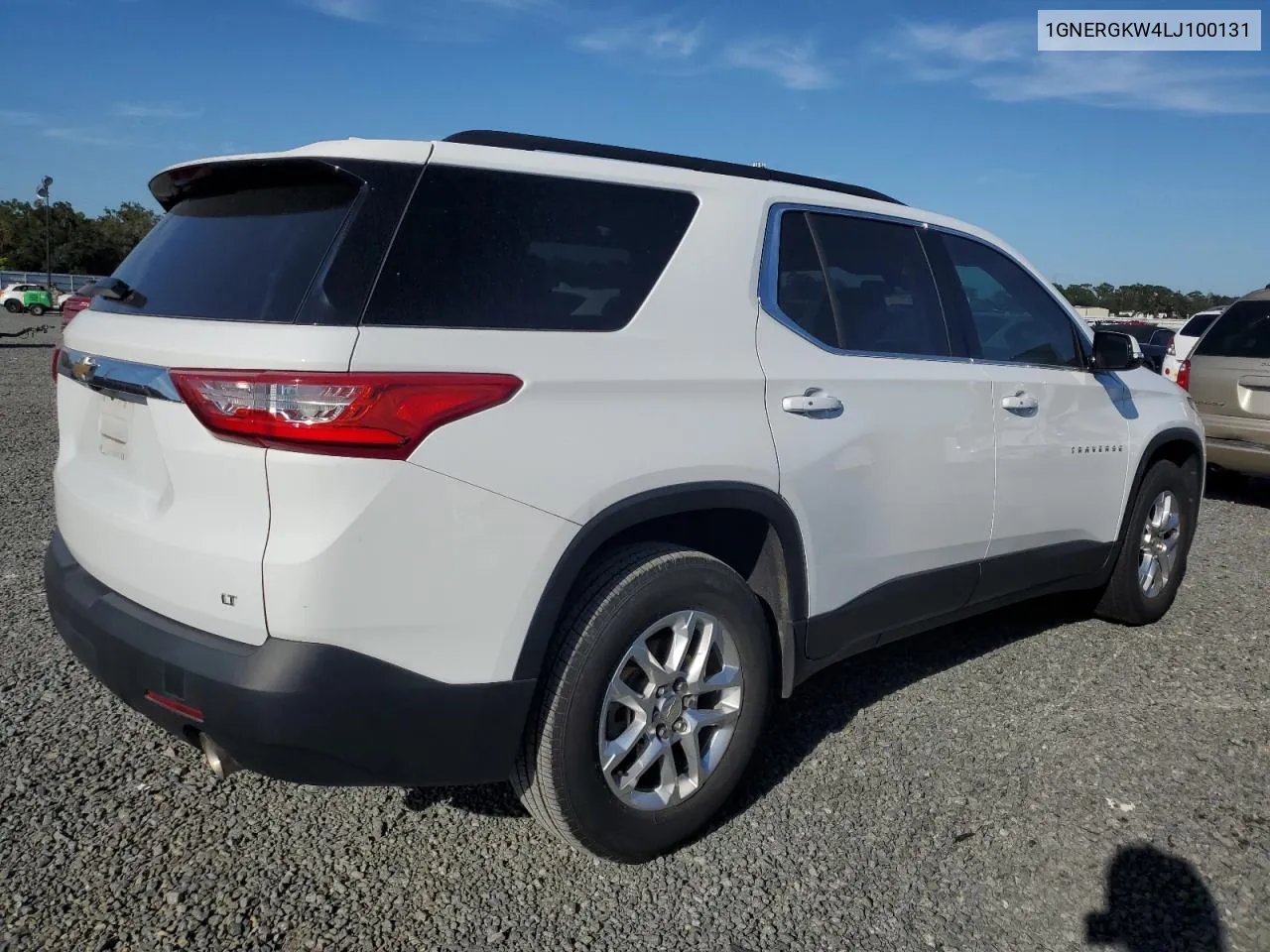 1GNERGKW4LJ100131 2020 Chevrolet Traverse Lt