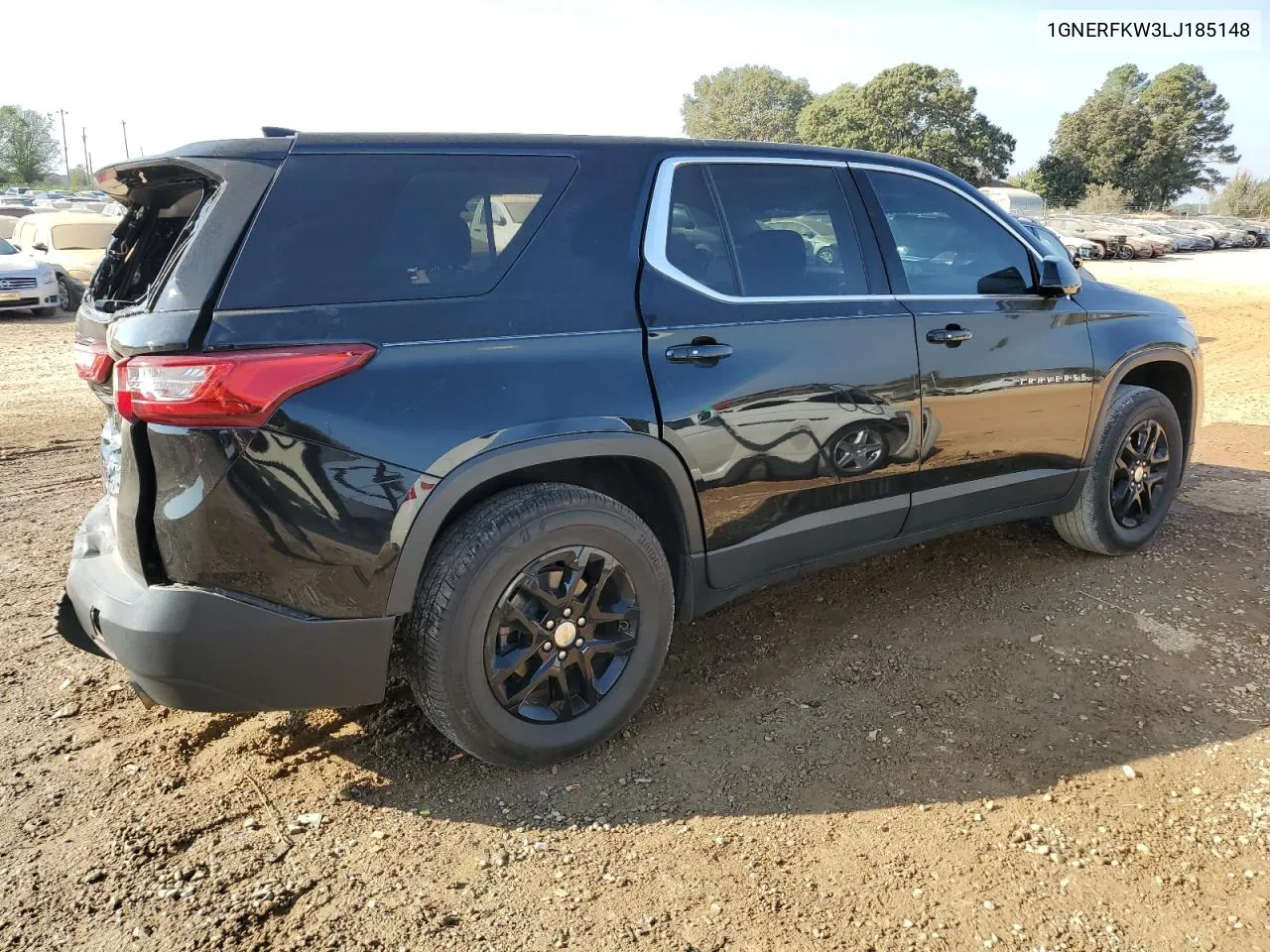 2020 Chevrolet Traverse Ls VIN: 1GNERFKW3LJ185148 Lot: 78157334