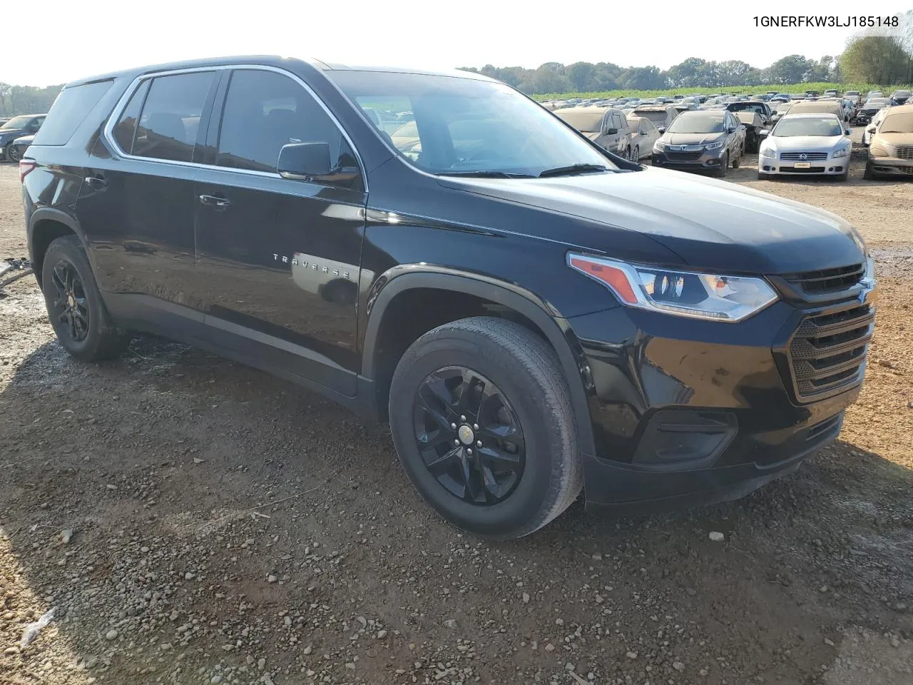 2020 Chevrolet Traverse Ls VIN: 1GNERFKW3LJ185148 Lot: 78157334