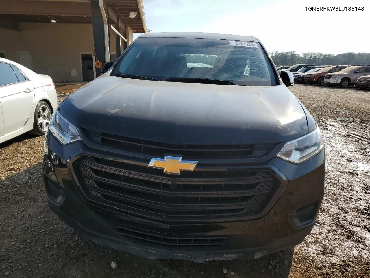 2020 Chevrolet Traverse Ls VIN: 1GNERFKW3LJ185148 Lot: 78157334