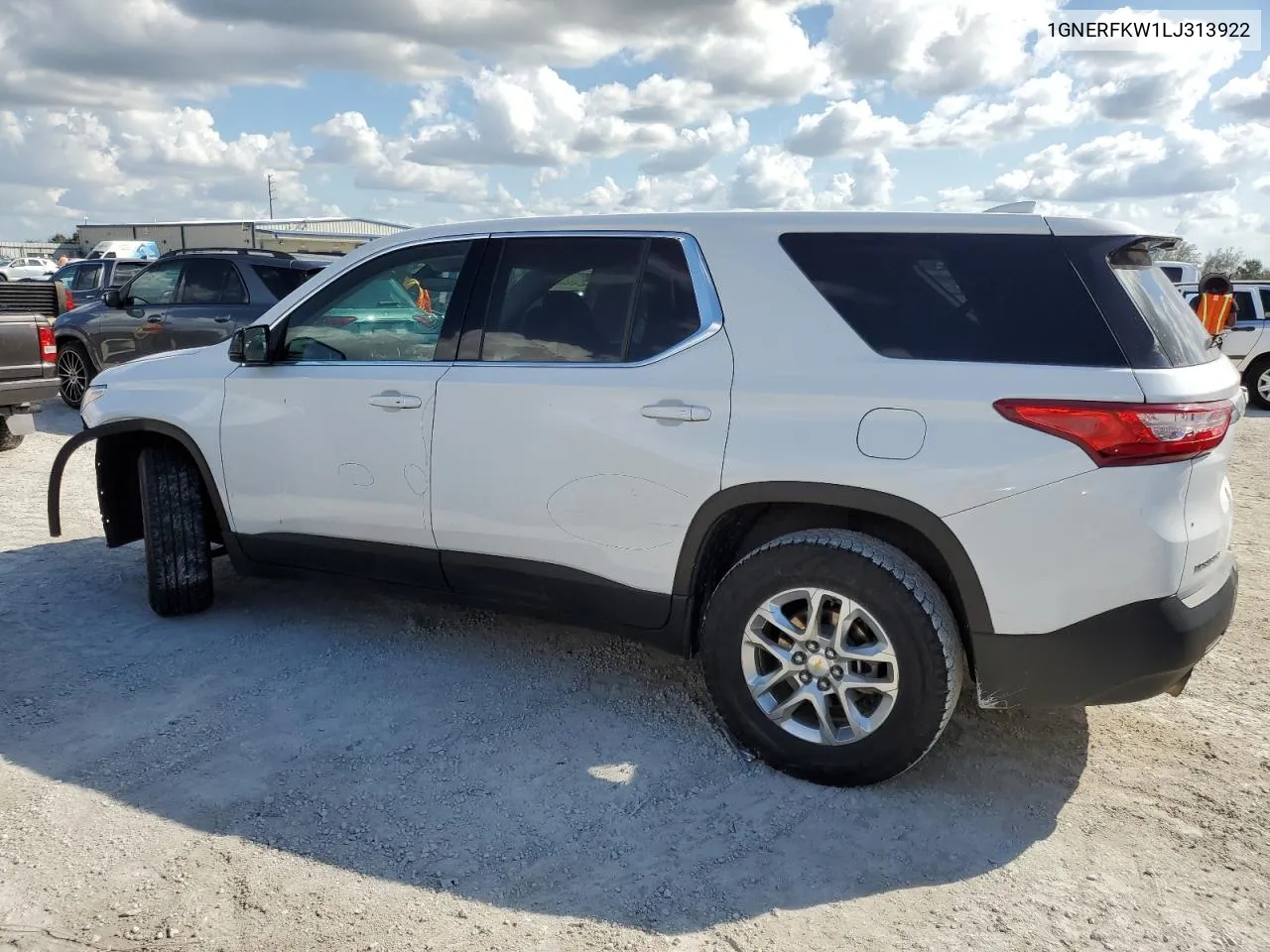 2020 Chevrolet Traverse Ls VIN: 1GNERFKW1LJ313922 Lot: 78240894