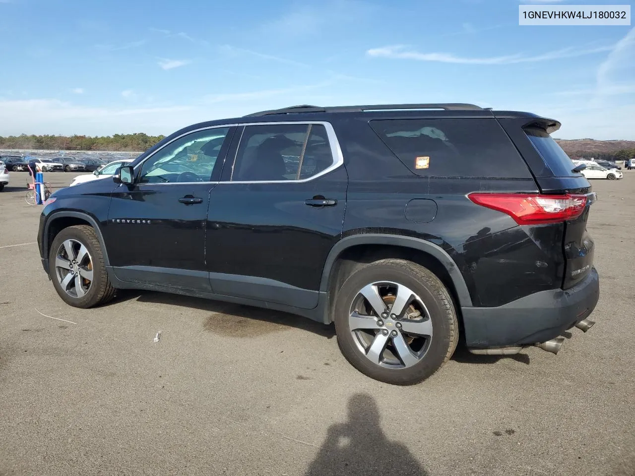 2020 Chevrolet Traverse Lt VIN: 1GNEVHKW4LJ180032 Lot: 78324504