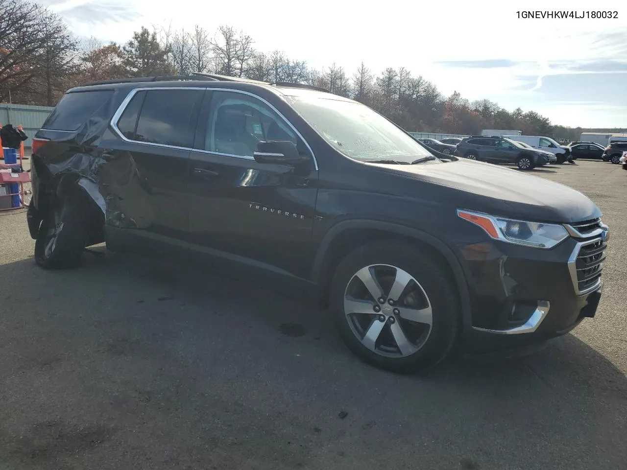 2020 Chevrolet Traverse Lt VIN: 1GNEVHKW4LJ180032 Lot: 78324504