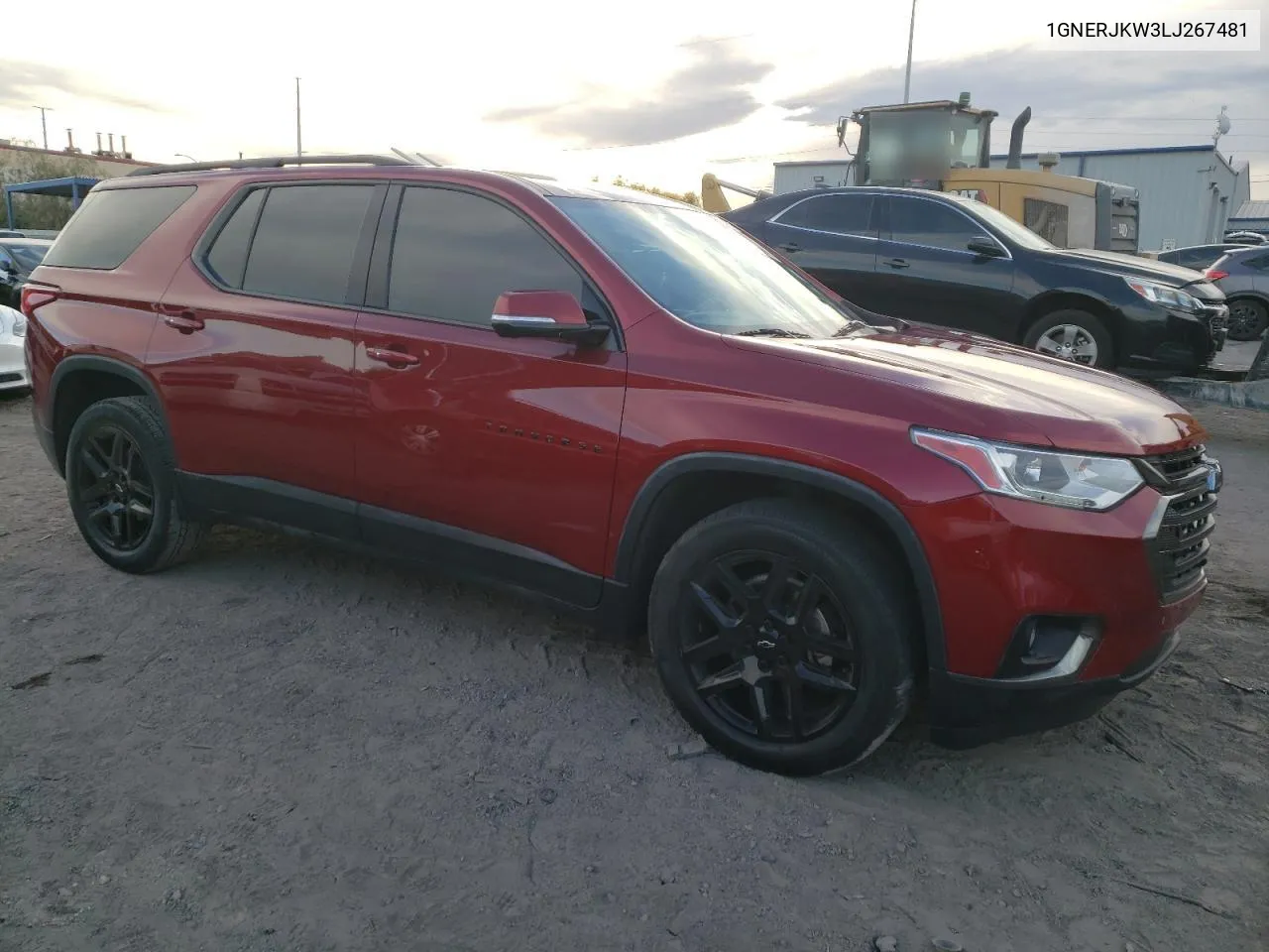 2020 Chevrolet Traverse Rs VIN: 1GNERJKW3LJ267481 Lot: 78859584