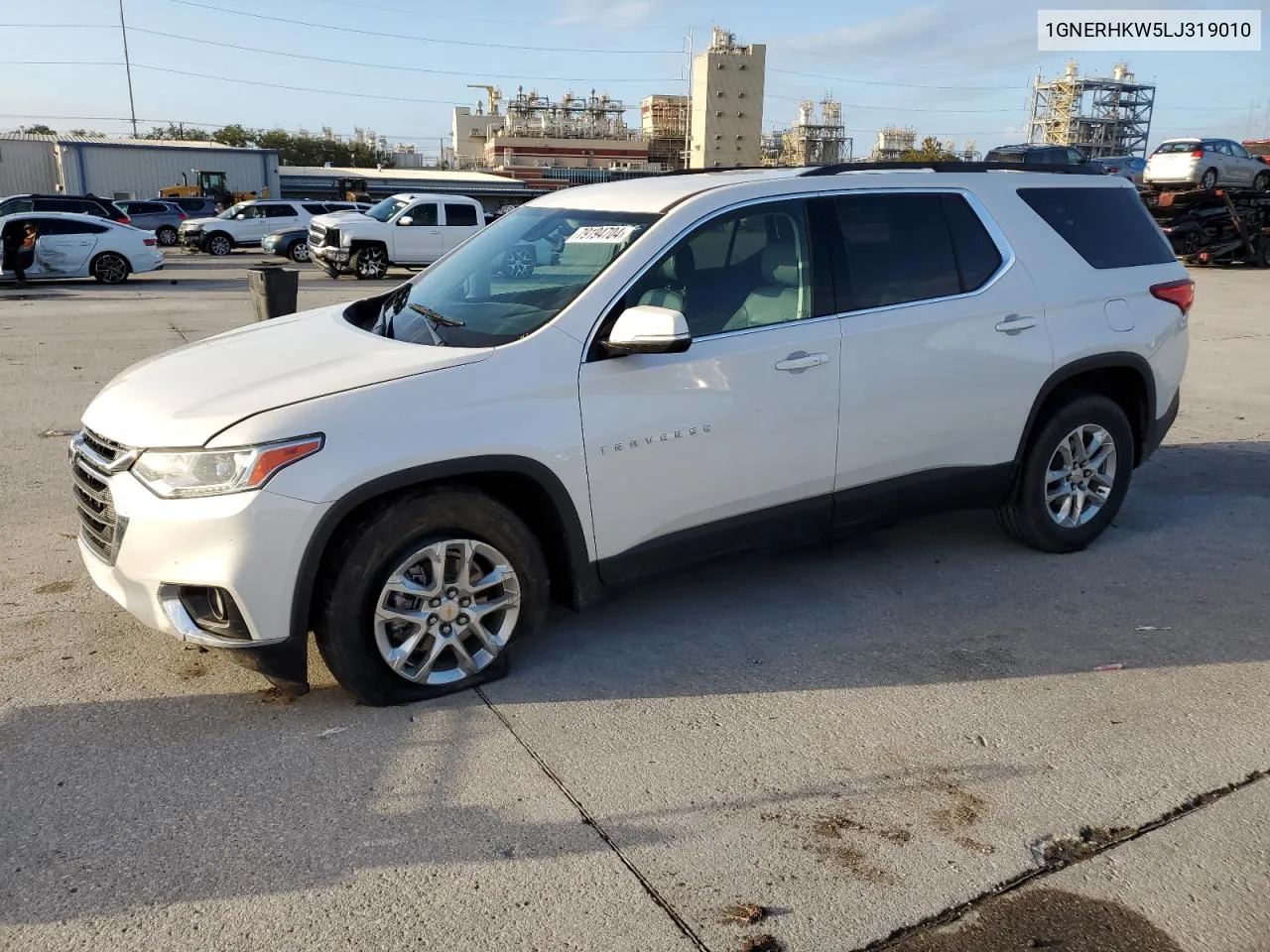 2020 Chevrolet Traverse Lt VIN: 1GNERHKW5LJ319010 Lot: 79194704