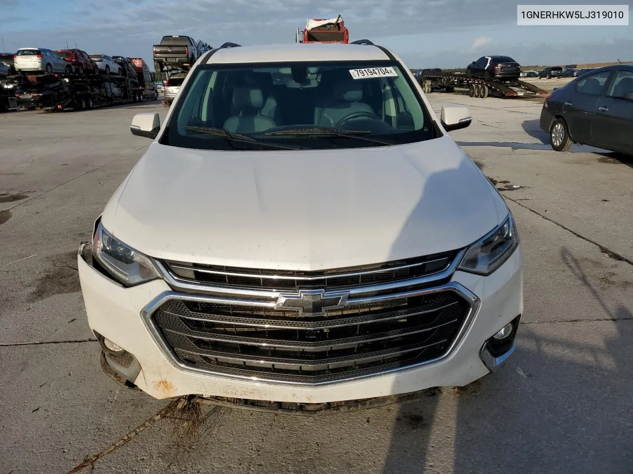 2020 Chevrolet Traverse Lt VIN: 1GNERHKW5LJ319010 Lot: 79194704