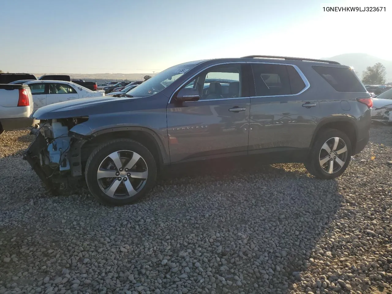 2020 Chevrolet Traverse Lt VIN: 1GNEVHKW9LJ323671 Lot: 79662554