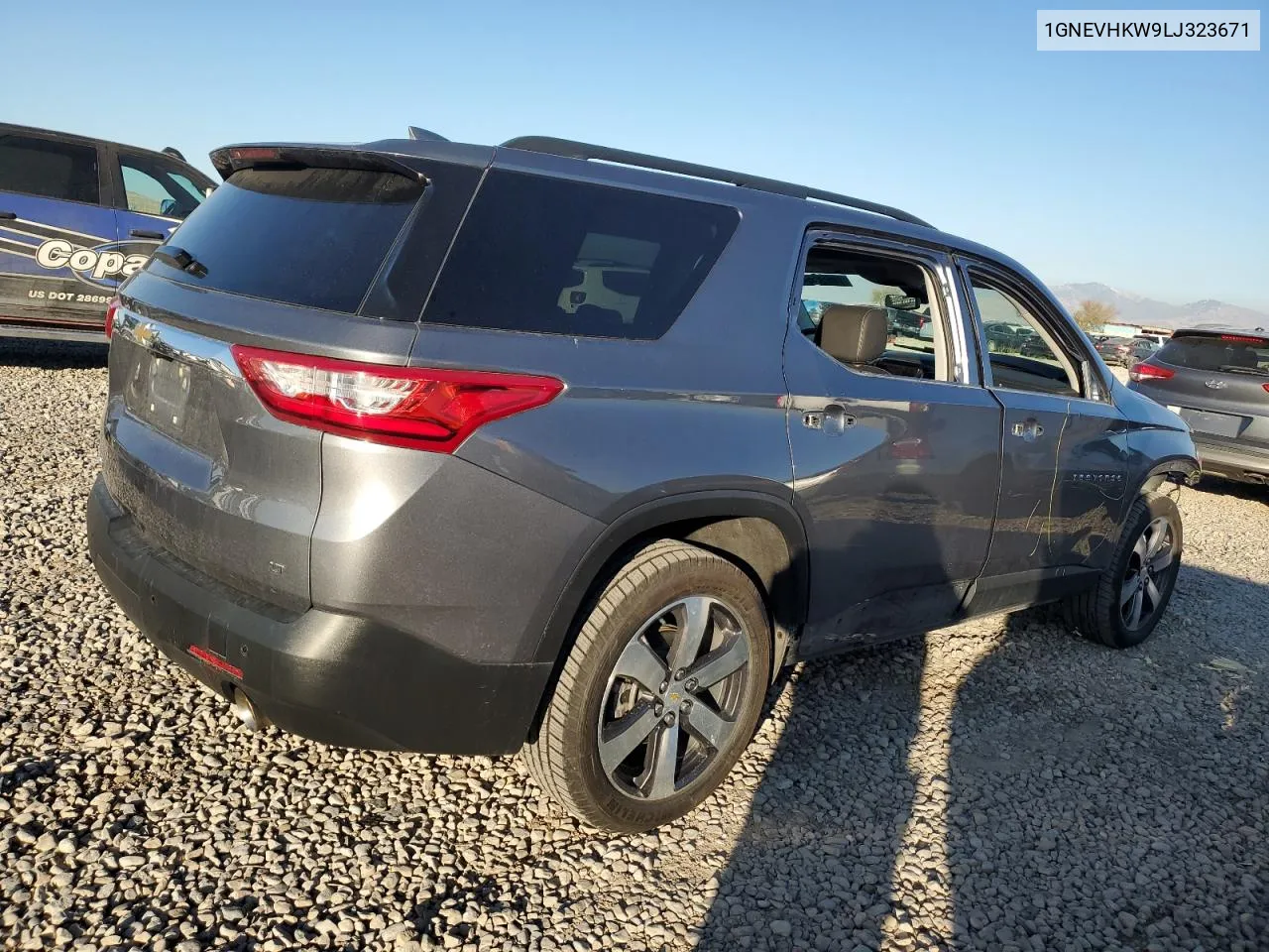 2020 Chevrolet Traverse Lt VIN: 1GNEVHKW9LJ323671 Lot: 79662554