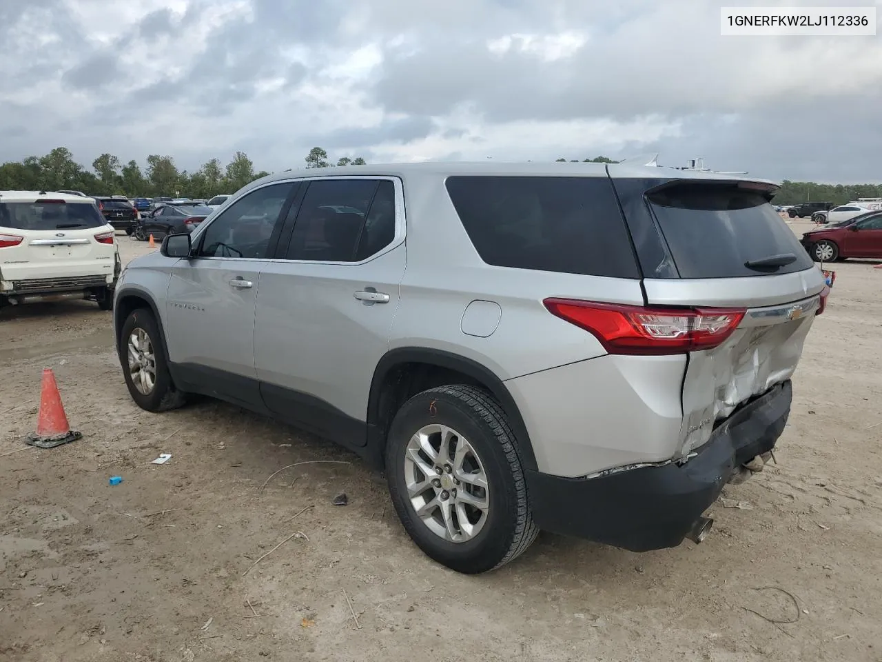 2020 Chevrolet Traverse Ls VIN: 1GNERFKW2LJ112336 Lot: 79710424