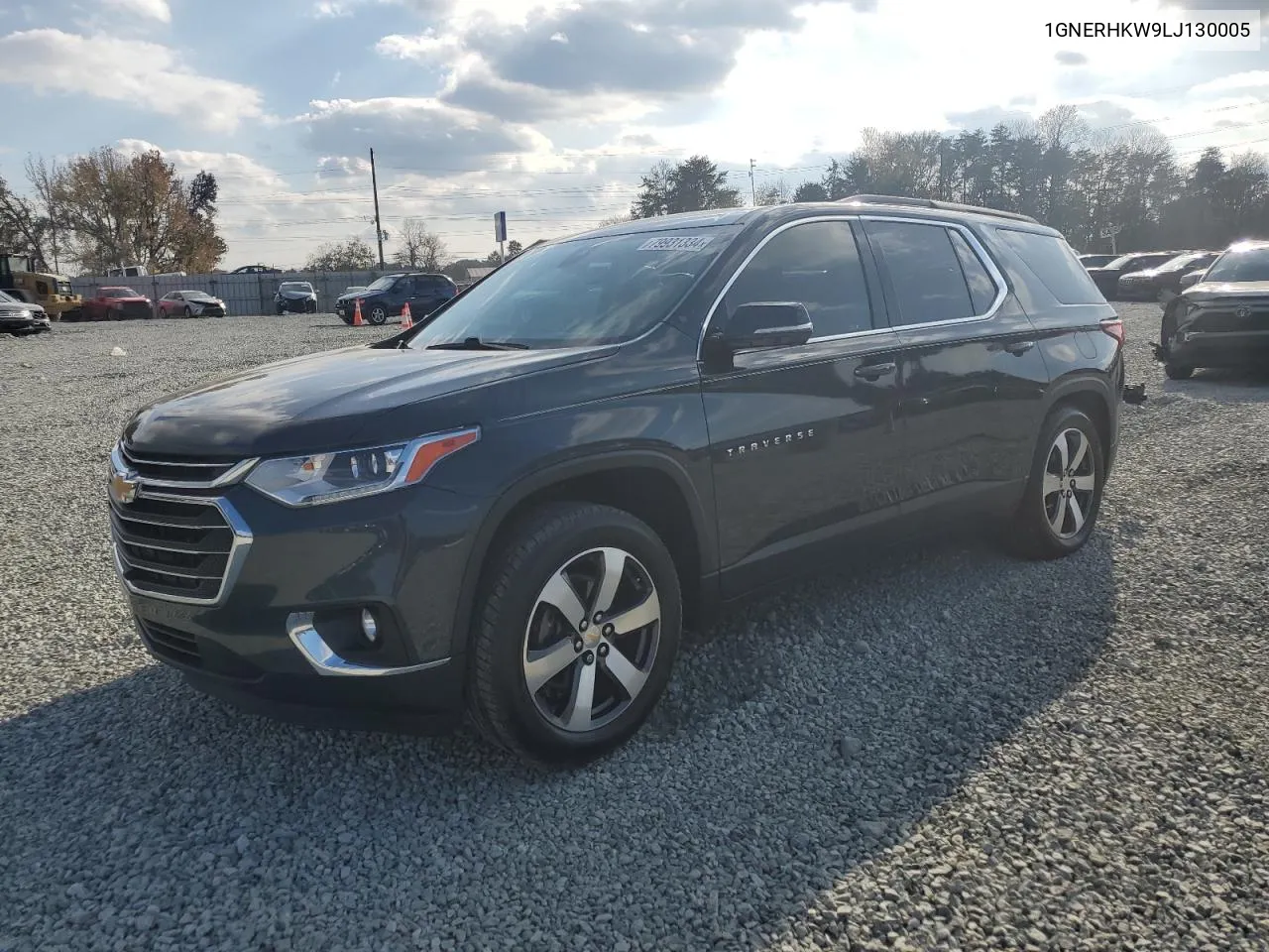 2020 Chevrolet Traverse Lt VIN: 1GNERHKW9LJ130005 Lot: 79931334