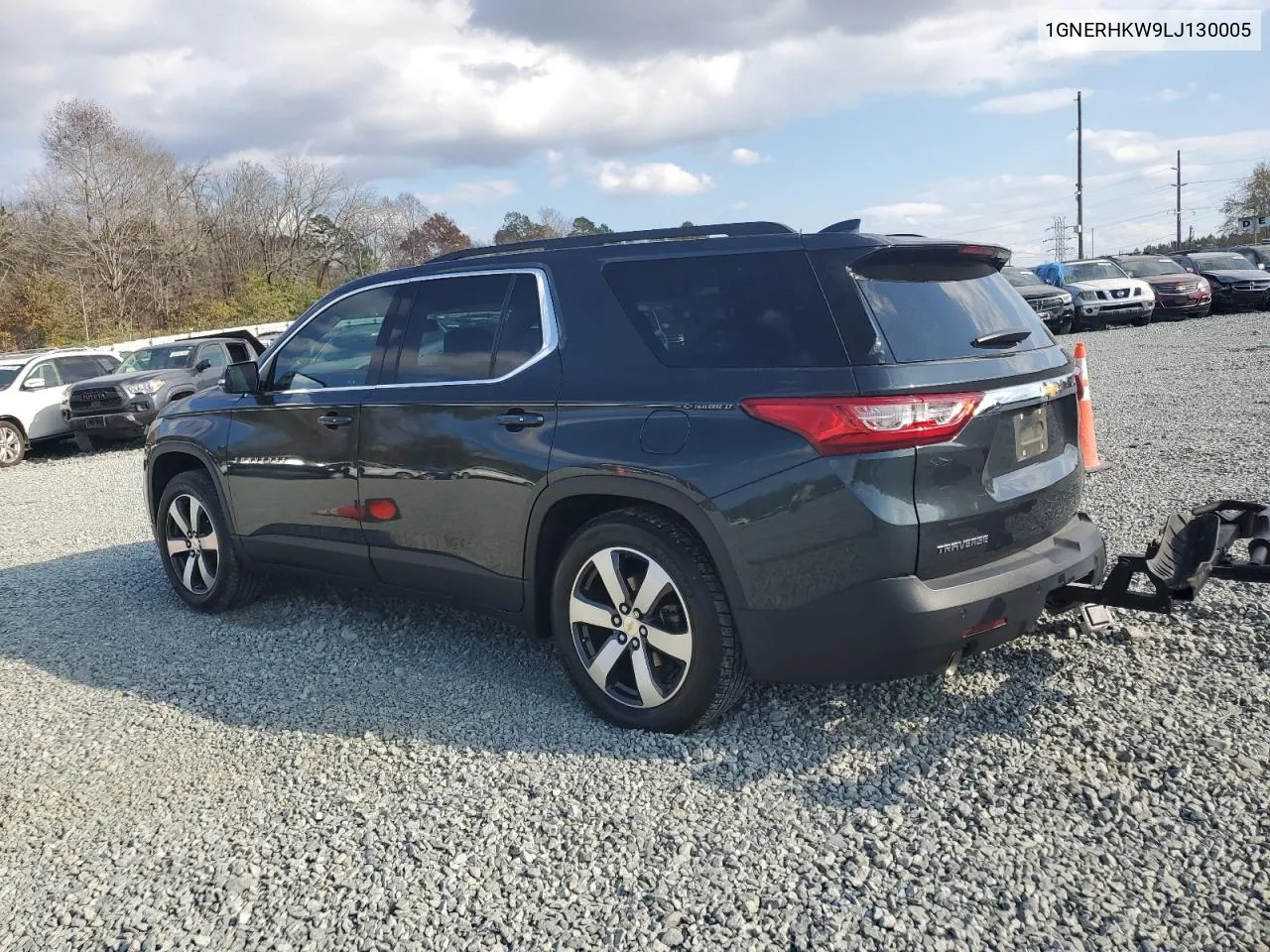 2020 Chevrolet Traverse Lt VIN: 1GNERHKW9LJ130005 Lot: 79931334