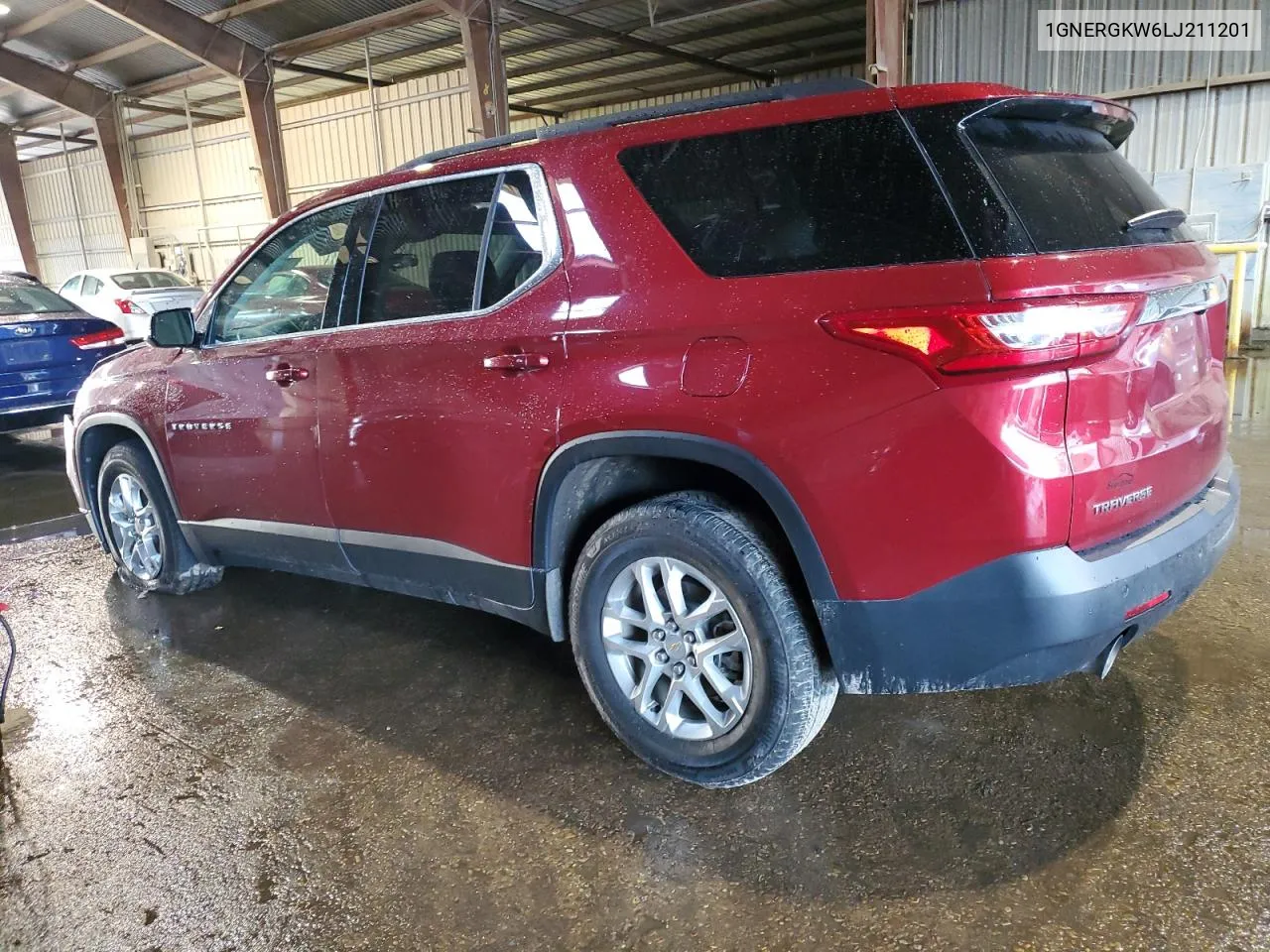 2020 Chevrolet Traverse Lt VIN: 1GNERGKW6LJ211201 Lot: 80156194