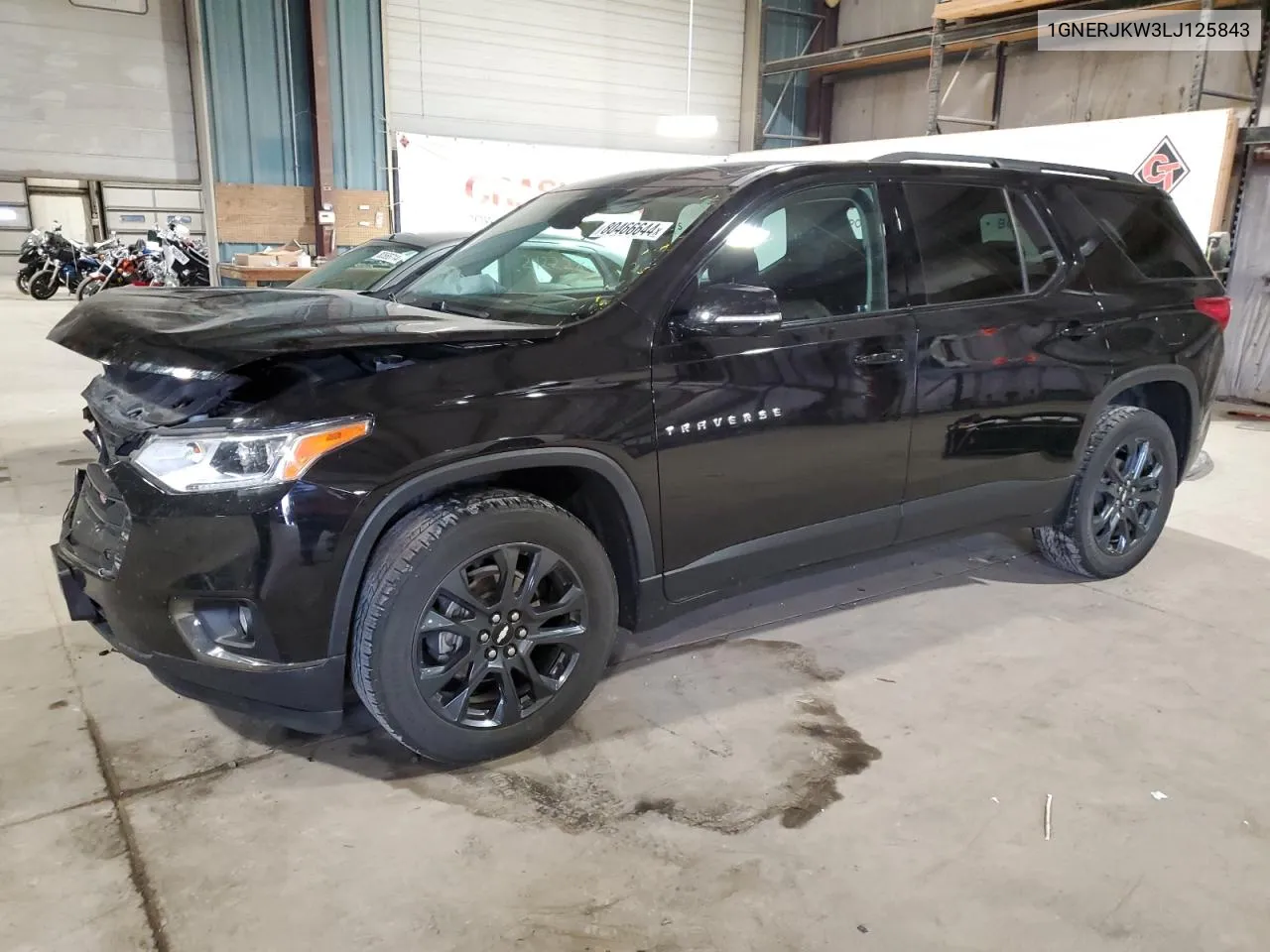 2020 Chevrolet Traverse Rs VIN: 1GNERJKW3LJ125843 Lot: 80466644