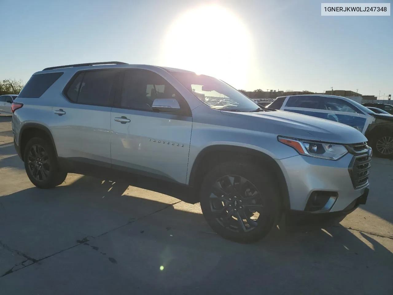 2020 Chevrolet Traverse Rs VIN: 1GNERJKW0LJ247348 Lot: 81123454