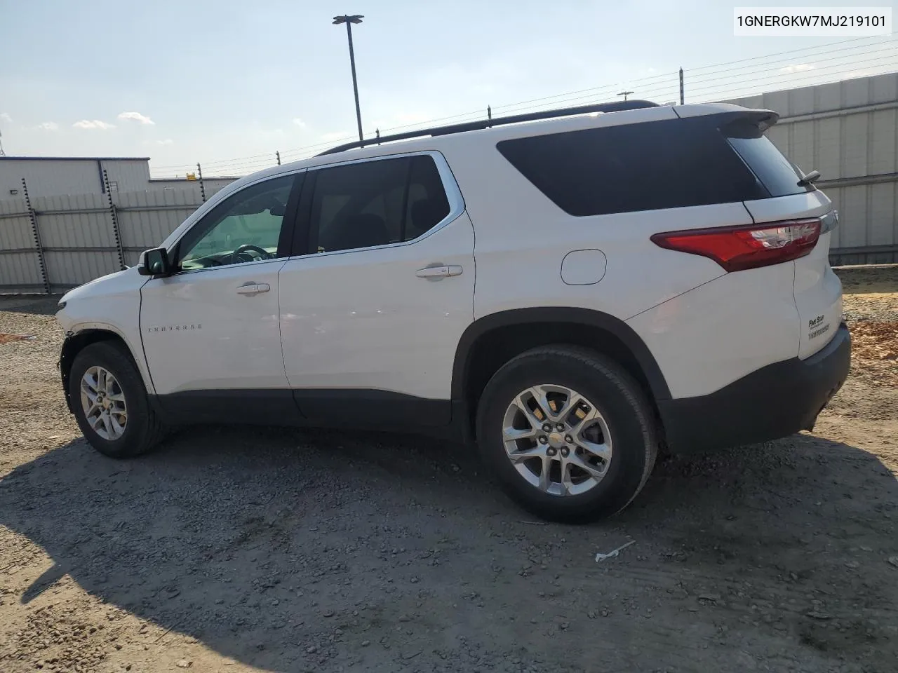 2021 Chevrolet Traverse Lt VIN: 1GNERGKW7MJ219101 Lot: 59252844