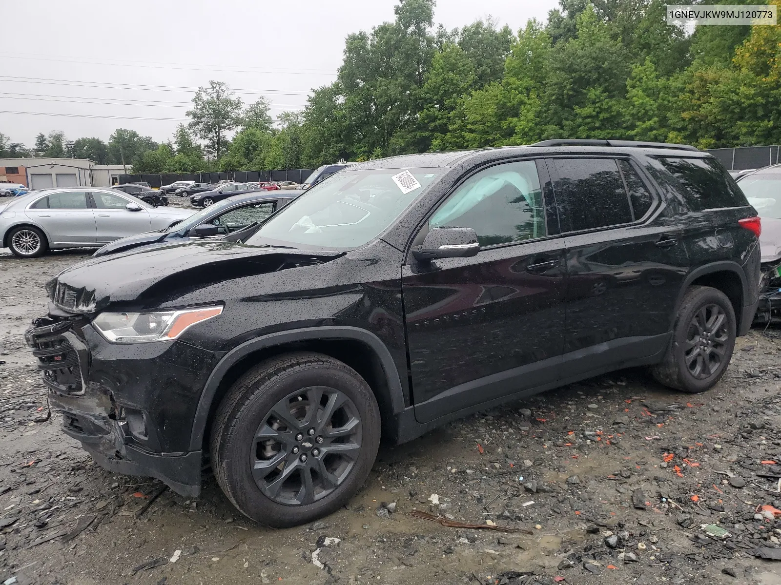 2021 Chevrolet Traverse Rs VIN: 1GNEVJKW9MJ120773 Lot: 64300084