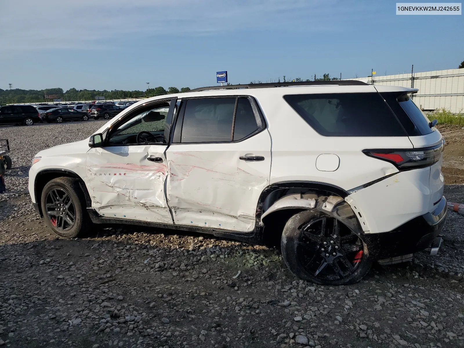 2021 Chevrolet Traverse Premier VIN: 1GNEVKKW2MJ242655 Lot: 65172054