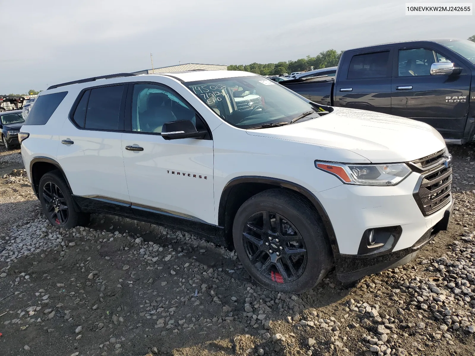 2021 Chevrolet Traverse Premier VIN: 1GNEVKKW2MJ242655 Lot: 65172054