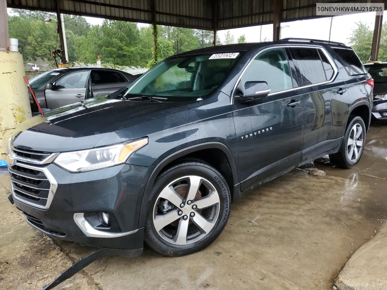 2021 Chevrolet Traverse Lt VIN: 1GNEVHKW4MJ215735 Lot: 66040204