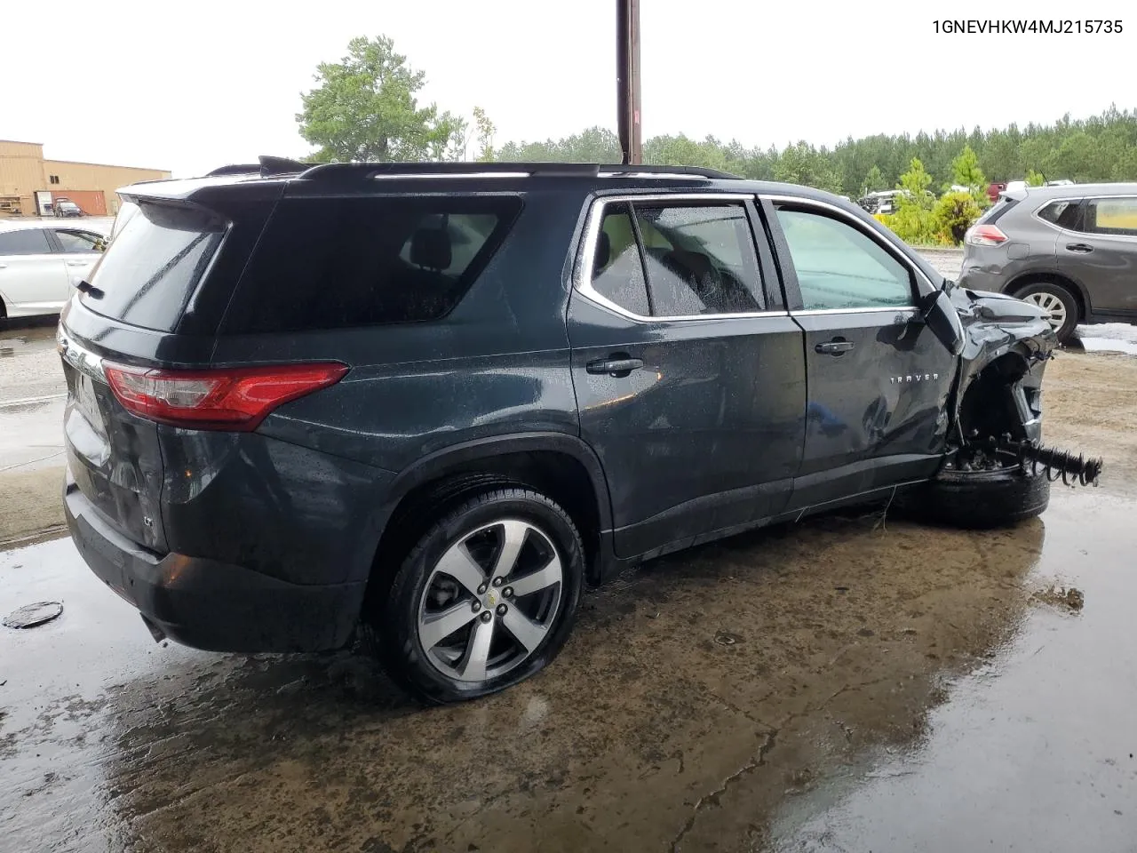 2021 Chevrolet Traverse Lt VIN: 1GNEVHKW4MJ215735 Lot: 66040204