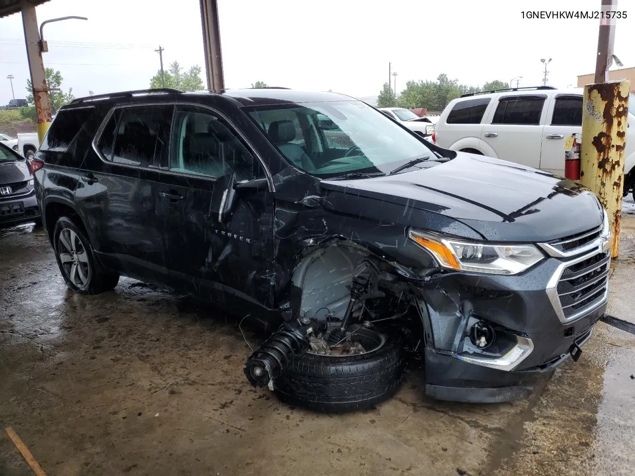 2021 Chevrolet Traverse Lt VIN: 1GNEVHKW4MJ215735 Lot: 66040204