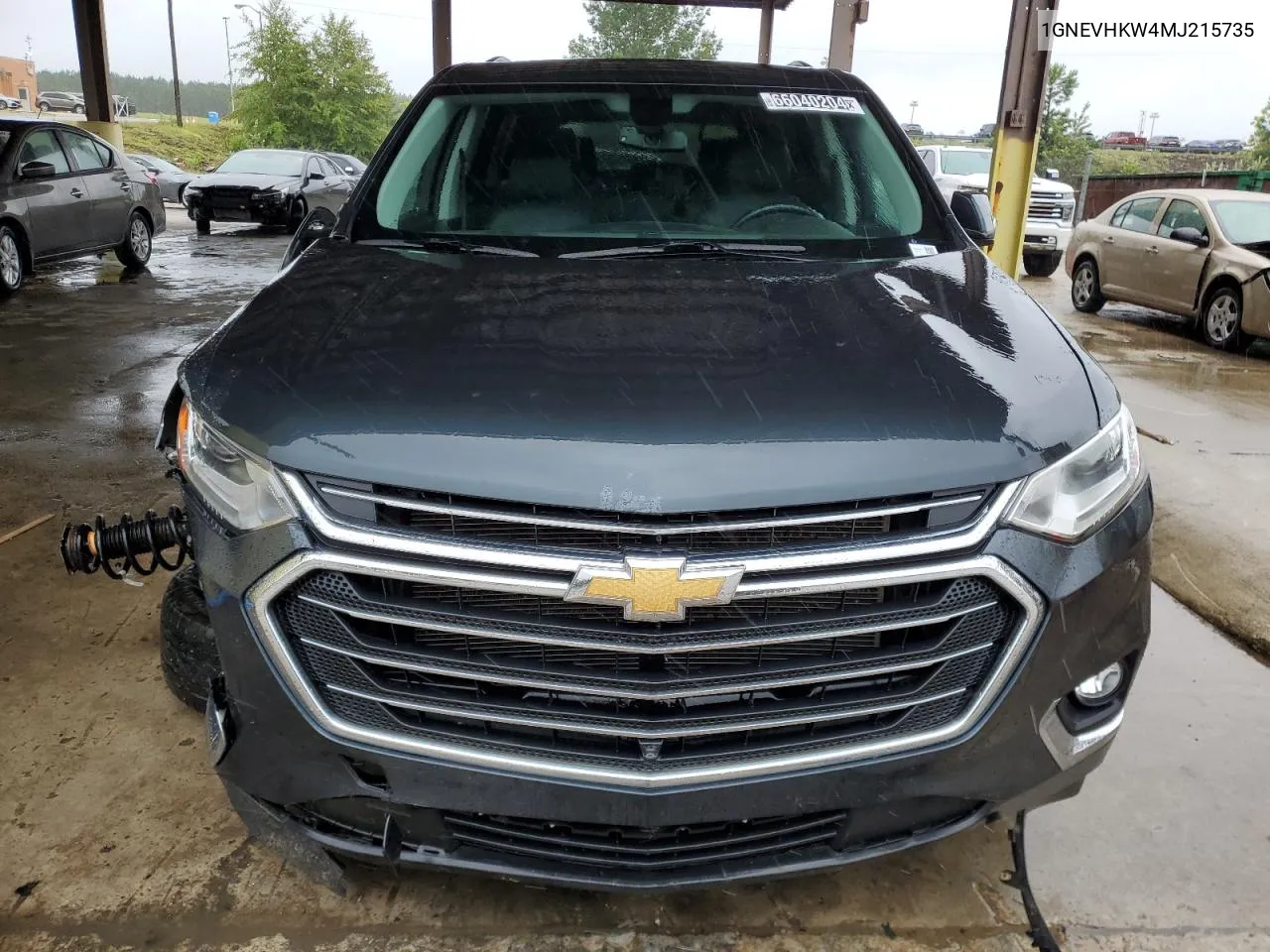 2021 Chevrolet Traverse Lt VIN: 1GNEVHKW4MJ215735 Lot: 66040204