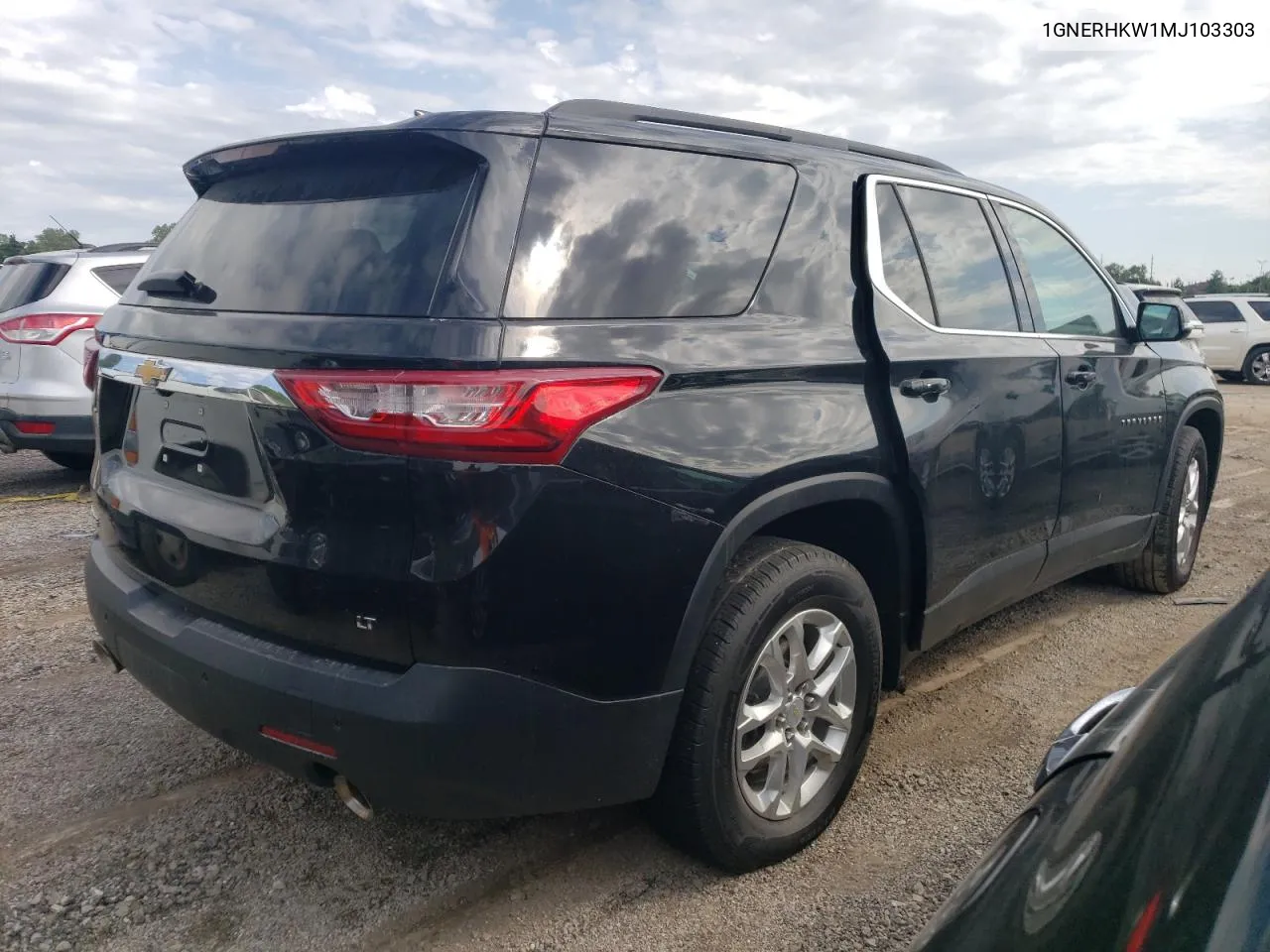 2021 Chevrolet Traverse Lt VIN: 1GNERHKW1MJ103303 Lot: 66804414