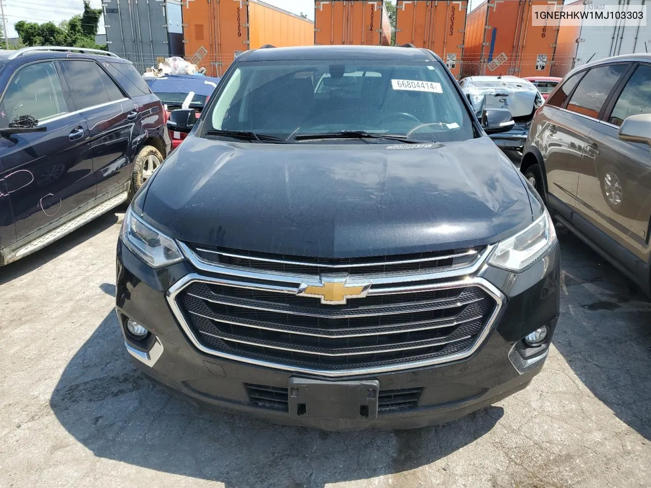 2021 Chevrolet Traverse Lt VIN: 1GNERHKW1MJ103303 Lot: 66804414