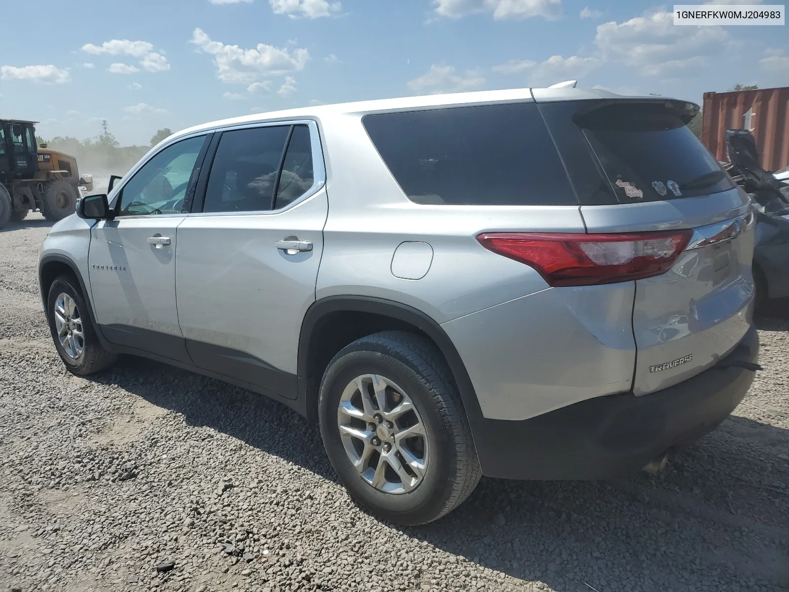 2021 Chevrolet Traverse Ls VIN: 1GNERFKW0MJ204983 Lot: 68487444