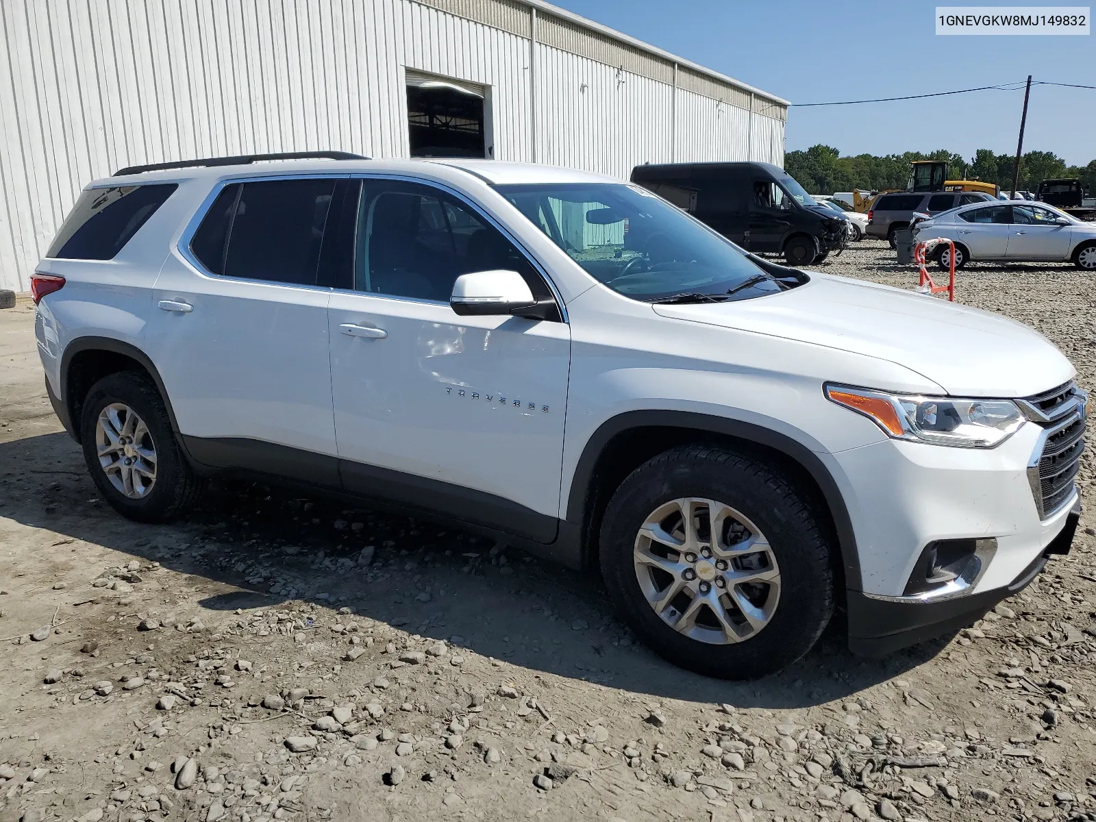 1GNEVGKW8MJ149832 2021 Chevrolet Traverse Lt