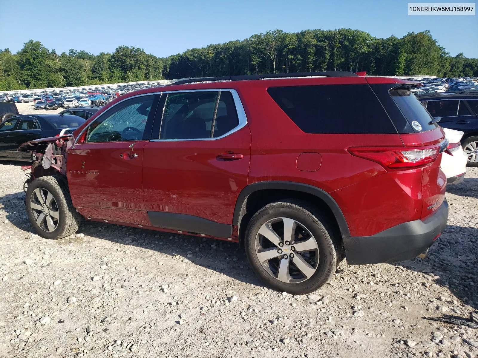 1GNERHKW5MJ158997 2021 Chevrolet Traverse Lt