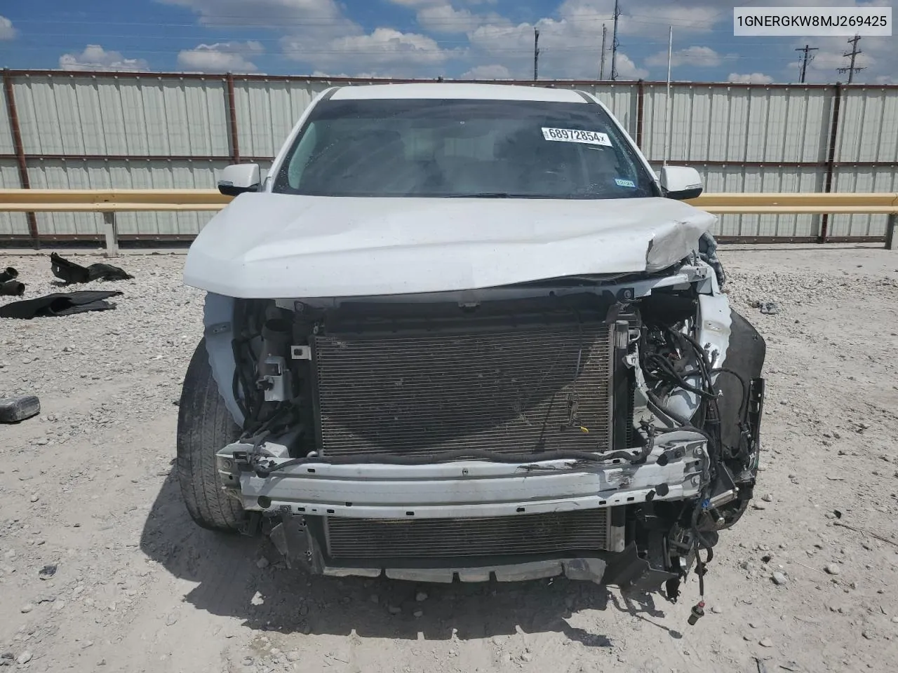 1GNERGKW8MJ269425 2021 Chevrolet Traverse Lt