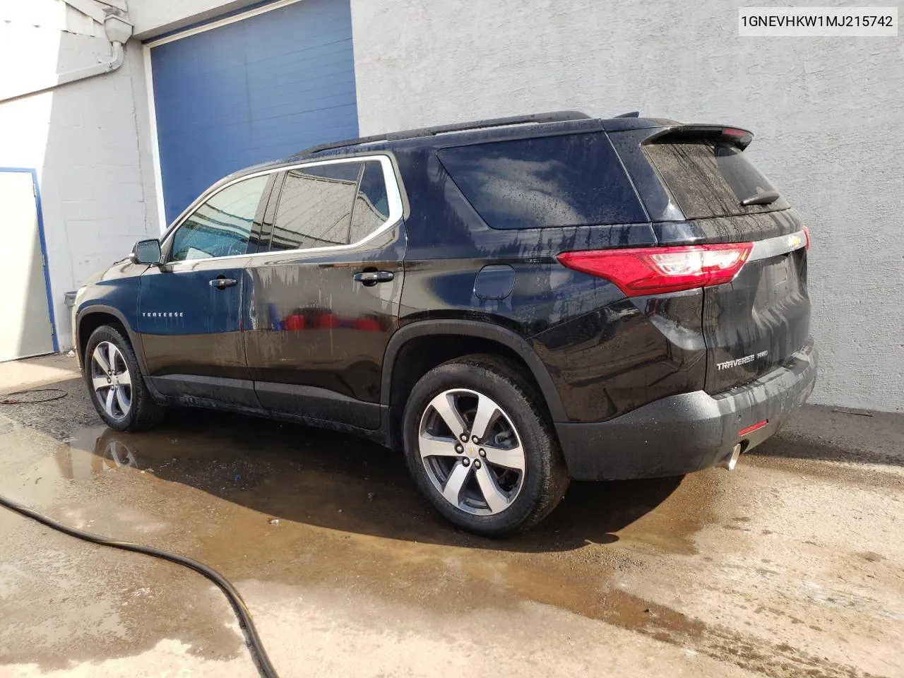 1GNEVHKW1MJ215742 2021 Chevrolet Traverse Lt