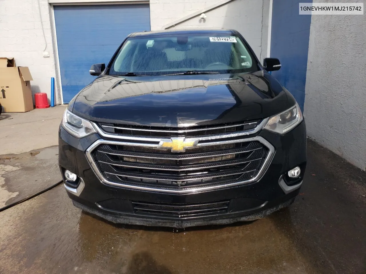 2021 Chevrolet Traverse Lt VIN: 1GNEVHKW1MJ215742 Lot: 70122734