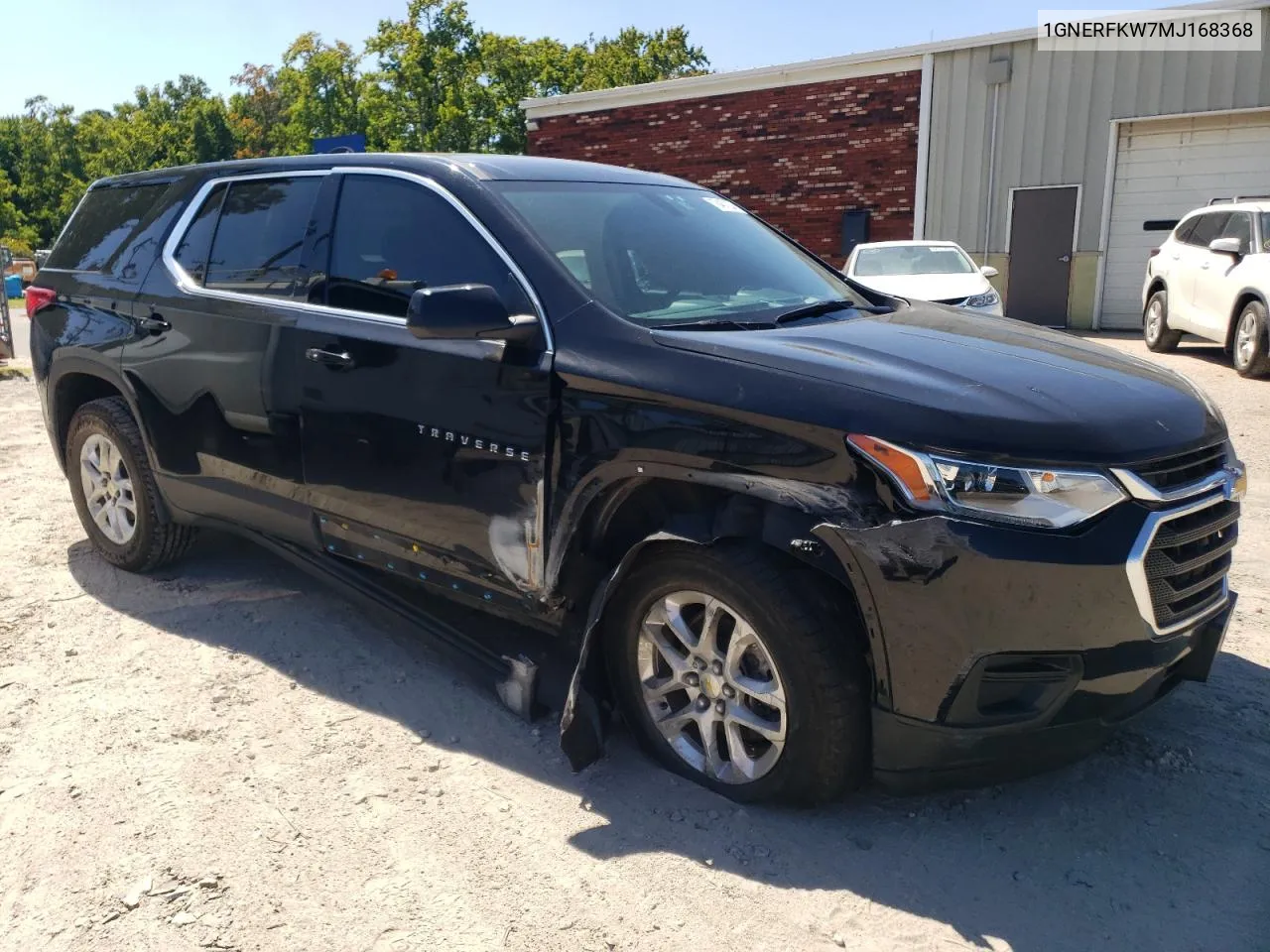 2021 Chevrolet Traverse Ls VIN: 1GNERFKW7MJ168368 Lot: 70467224