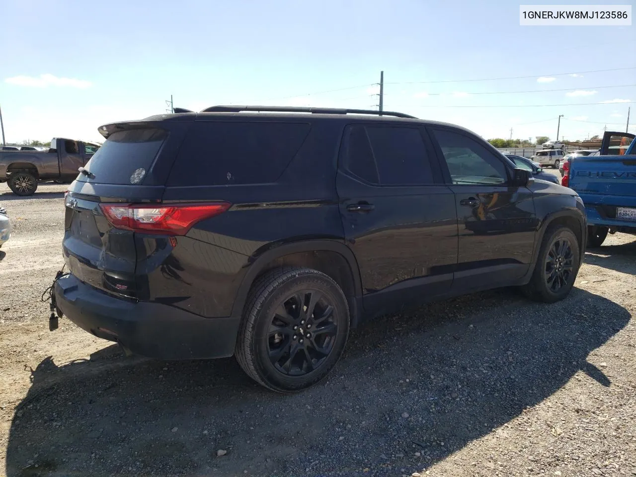 2021 Chevrolet Traverse Rs VIN: 1GNERJKW8MJ123586 Lot: 71599334