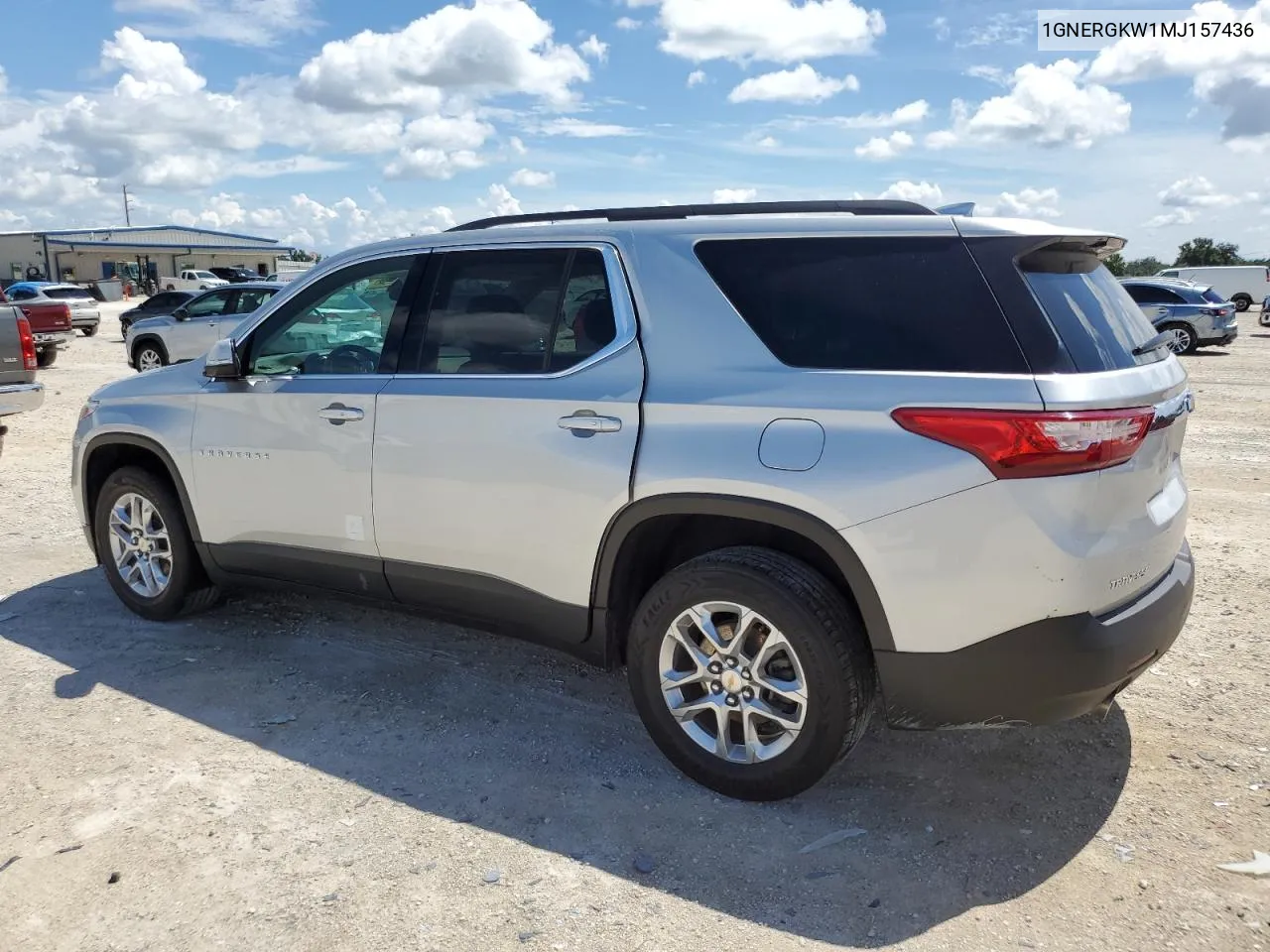 2021 Chevrolet Traverse Lt VIN: 1GNERGKW1MJ157436 Lot: 72261554