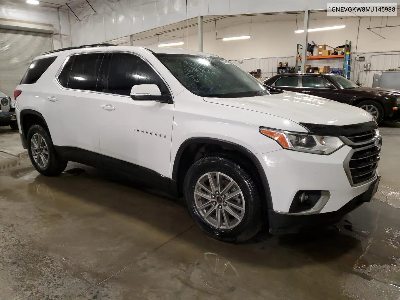 2021 Chevrolet Traverse Lt VIN: 1GNEVGKW8MJ145988 Lot: 73789504