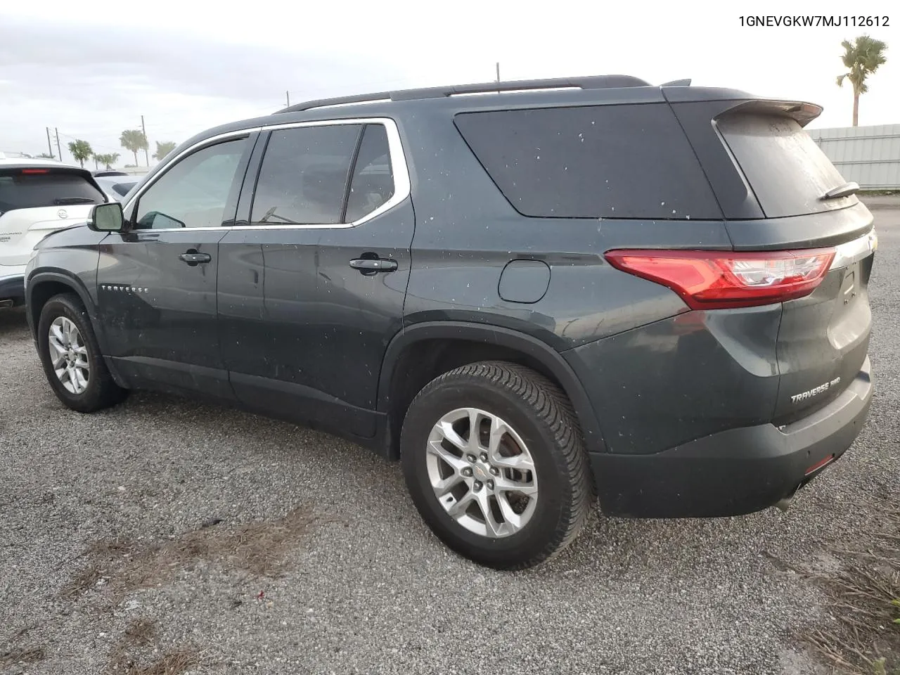 2021 Chevrolet Traverse Lt VIN: 1GNEVGKW7MJ112612 Lot: 75235074