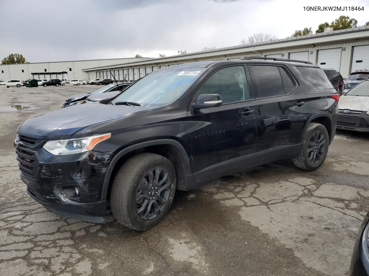 2021 Chevrolet Traverse Rs VIN: 1GNERJKW2MJ118464 Lot: 75867214