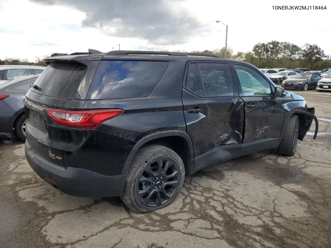 2021 Chevrolet Traverse Rs VIN: 1GNERJKW2MJ118464 Lot: 75867214